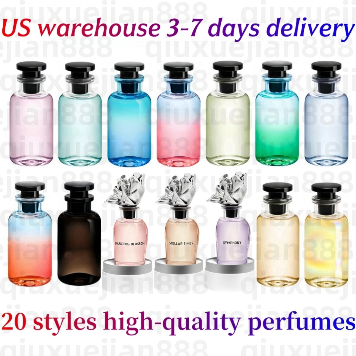 2025 tous nouveaux 20 styles 100ml eau de Cologne de haute qualité capuchon magnétique parfum femme parfum homme odeur bon parfum parfum longue d