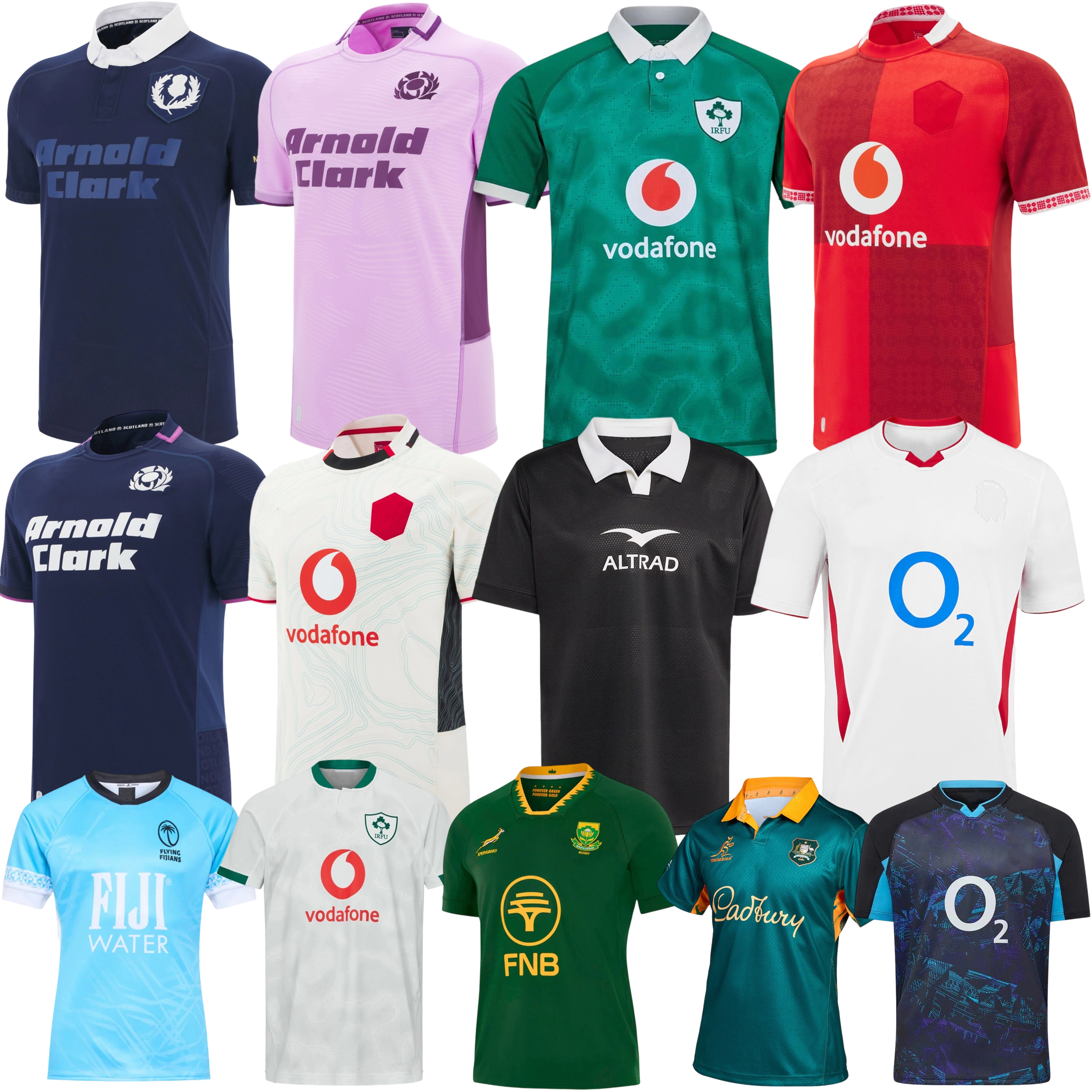 2025 2026 Scotland Welsh national team rugby jersey 25 26 Ireland Scottish Murrayfield FIJI NZ Australia south home away waleSs ALTERNATE rugby shirt size S-5XL