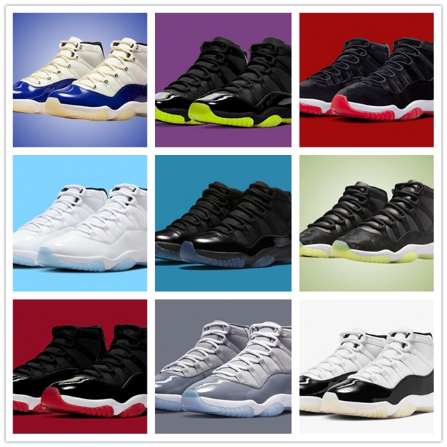 Top Quality Basketball Shoes 11s Designer Shoes Releases Original Box Free Shipping!