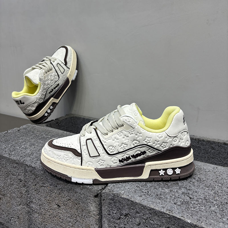 Free shipping Patterned Sneakers with Comfortable Fit & Stylish Design Fashion Versatile Casual Trendy Shoes for Daily Wear