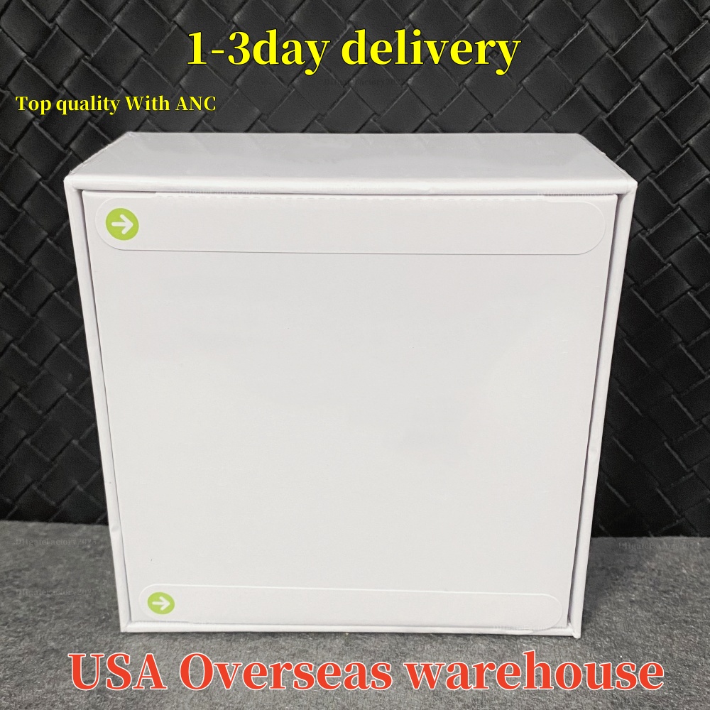 USA Stock for AirPods pro 2 3 4 earphone 3rd 5 6 earphones aiprods 4 ANC Solid Silicone Cute Protective air pro max 2 Headphone Cover Wireless Charging 3nd 2nd case