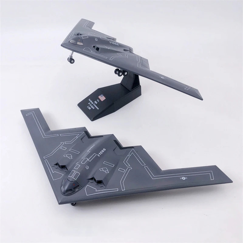 Diecast 1200 Scale B2 USAF B2A Bomber Aircraft Airplane Plane Replica Model Toy For Display Collection Holiday gifts 251011