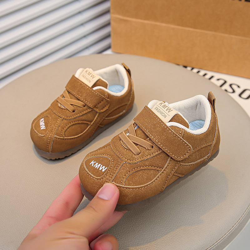 2025 autumn Korean version girls and boys baby casual daily versatile Forrest Gump shoes size 17-27
