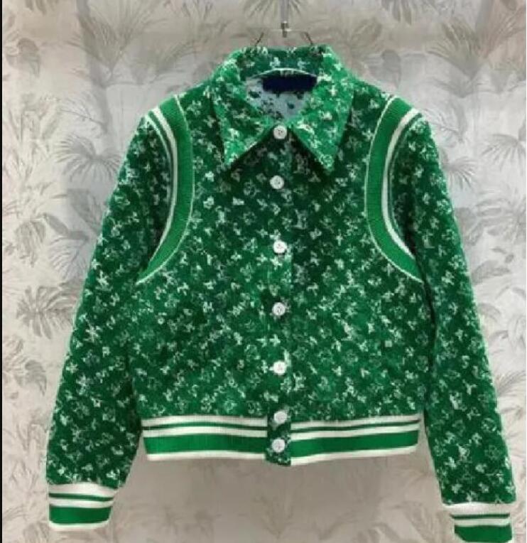 Women's Jacket Fleece Print Streetwear Letter Luxury Windbreaker Long Sleeve Baseball jackets Women's Coat