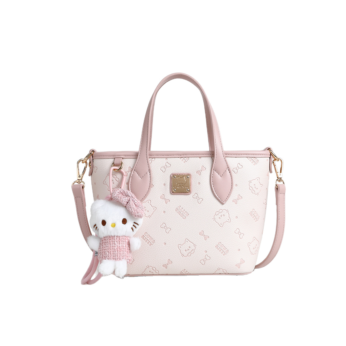 Cow Kitty Designer Tote Large Capacity Shoulder Women Cute Printed Bucket Bag for Shopping Commuting and Everyday Use 1100368158