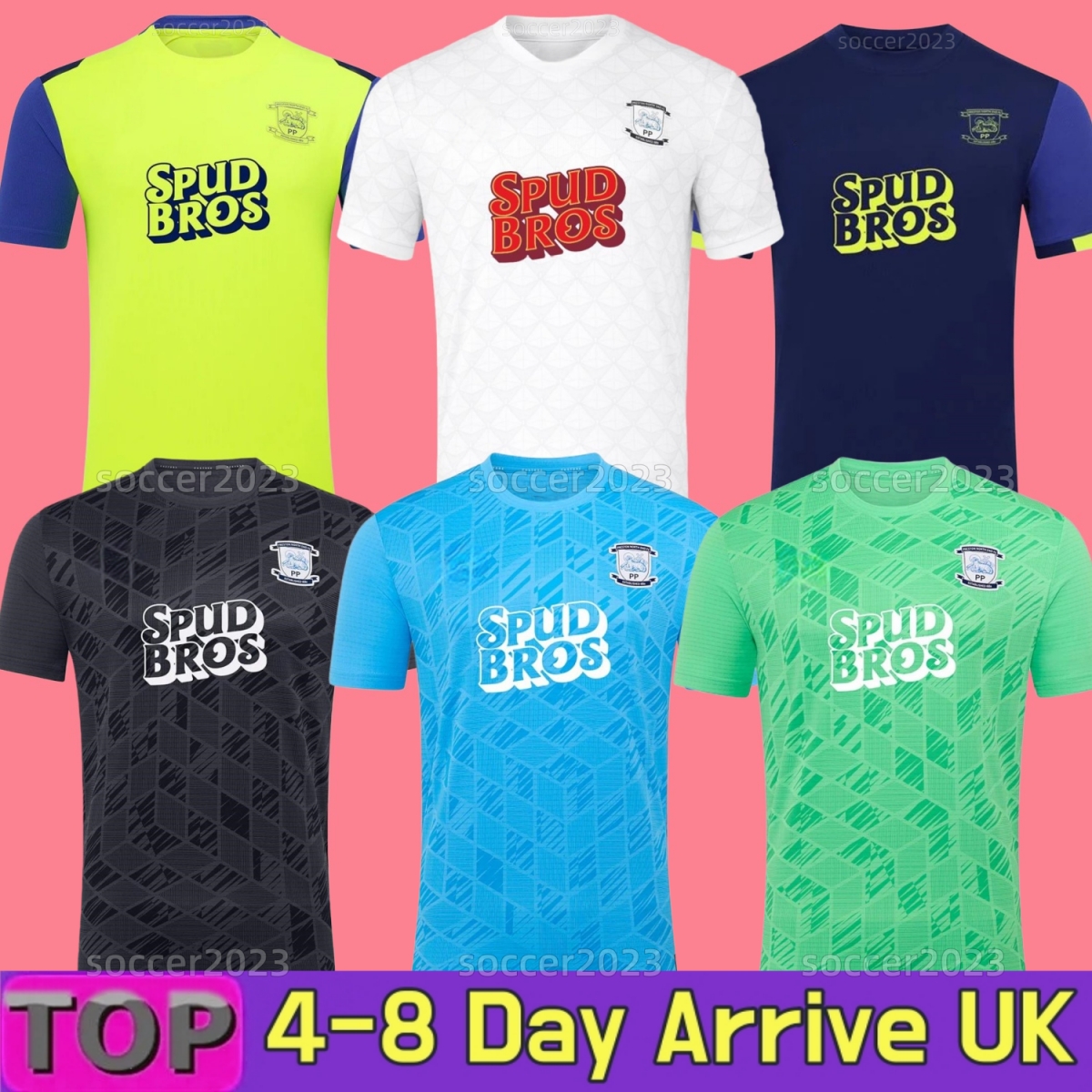 2025 2026 Prestons North Soccer Jerseys Trikot EVANS FROKJAER GREENWOOD RIIS OSMAJIC Keane DOBBIN DEVINE STOREY LINDSAY 25 26 Home Away football shirts men kids kit