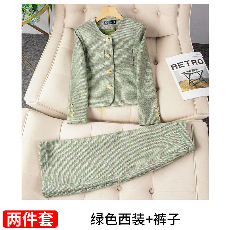2025 Autumn/Winter New Top Social Elegant Luxury Design Women's Suit Designer Jacket Commuter fashion Fashion Small Jacket Set