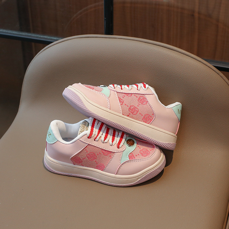 Kids Sports Shoes Children's Skateboard Shoes Boys Fashion Casual Toddlers Sneakers Littlesprouts For Girls Sizes US6C-US4Y L01039