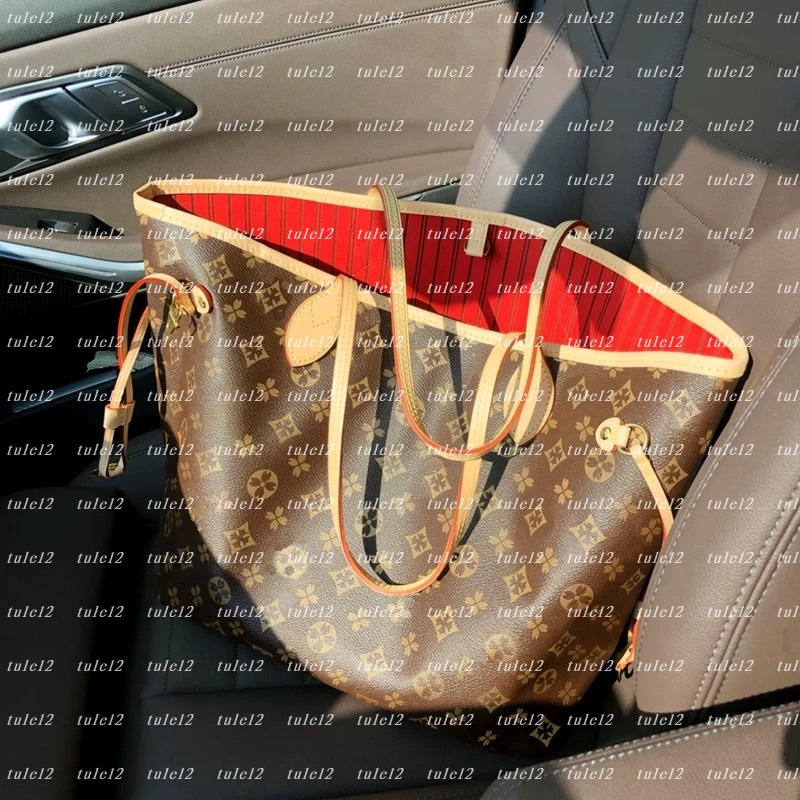 10a COW LEATHER neverfulltote Womens crossbody shoulder bag designer handbag Luxury high capacity shopping bag mirror quality tote Composite Bag leather wallet