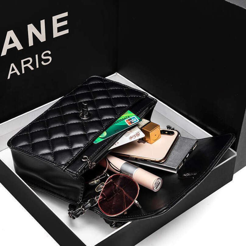 designer bag Luxury bag 24 New Alternative Chanel Style Sheepskin Quilted Chain Shoulder Crossbody Bag Versatile Light Luxury