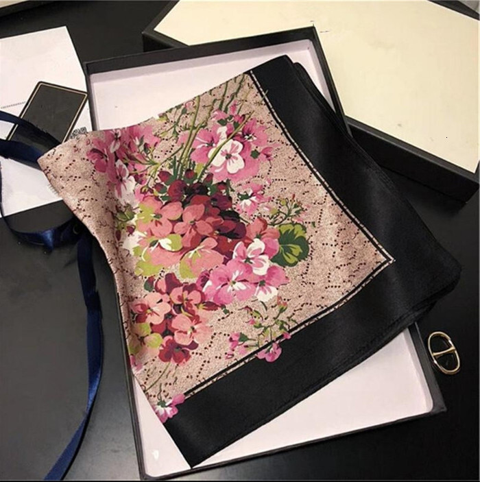 designer silk scarf woman soft fashion letter headband kerchief brand small variable headscarf accessories activity gucciis guccily gg VXIS