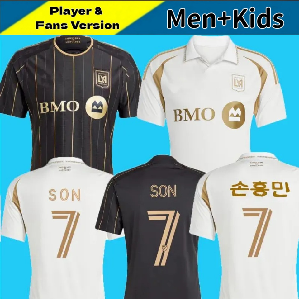 3XL 4XL LAFC 25 26 SON Los Angeles FC Soccer Jerseys GIROUD BALE VELA TILLMAN 2025 2026 DELGADO D.BOUANGA HOLLINGSHEAD D.MARTINEZ Men Football Shirts Kids Kits