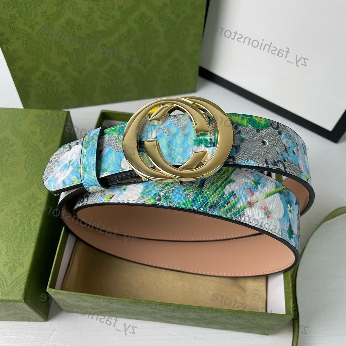 men designers belts womens mens waistband high quality fashion casual leather belt waistbands for man woman flower color beltcinturones ggg gucciis guccily gg EPOU
