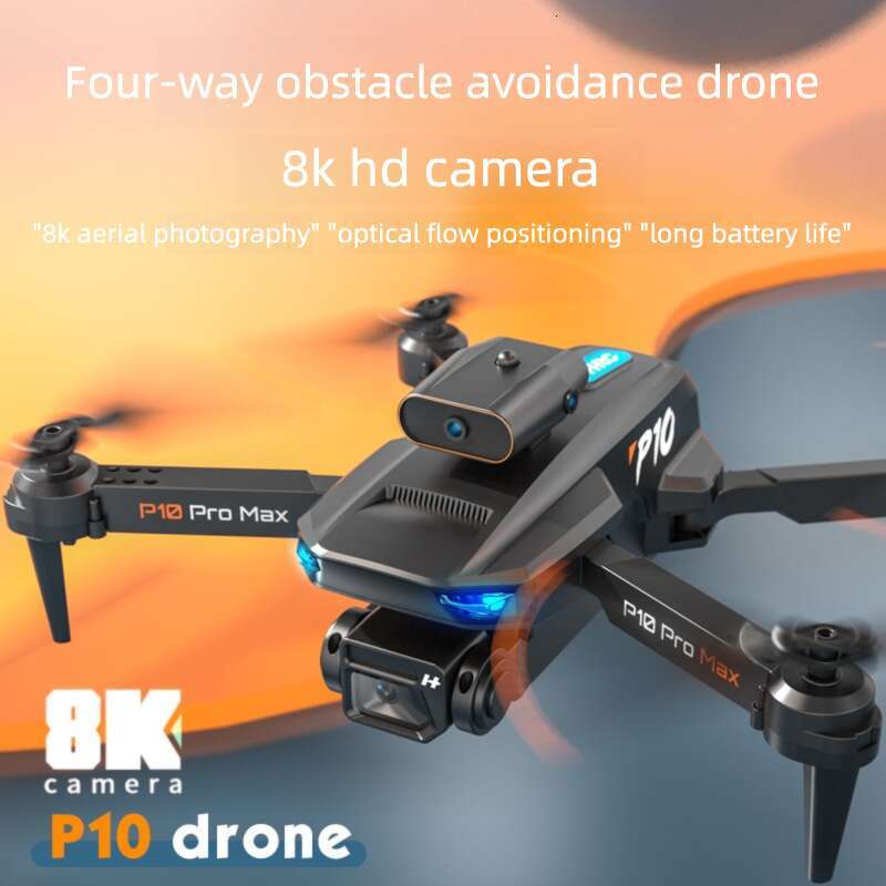 P10 Drone Comes With A High-Definition Camera And A WiFi FPV High-Definition Dual Folding RC Quadcopter Height Maintainer