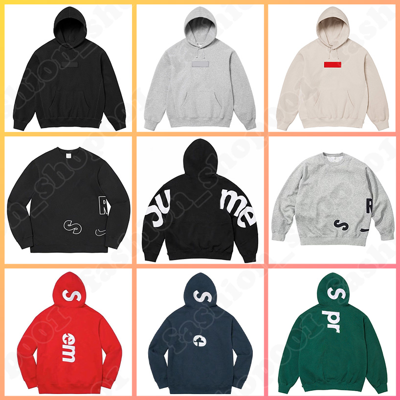 Designer hoodie mens hoodies designer for men fleece designer Supremely jacket graphic sweater mens y2k hoody tracksuit clothes hip hop streetwear size S-XL