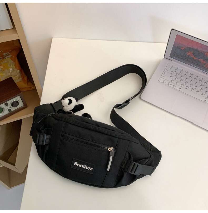 Student Waist Unisex Couple Street Fashion Casual Single Shoulder Crossbody Bag 3