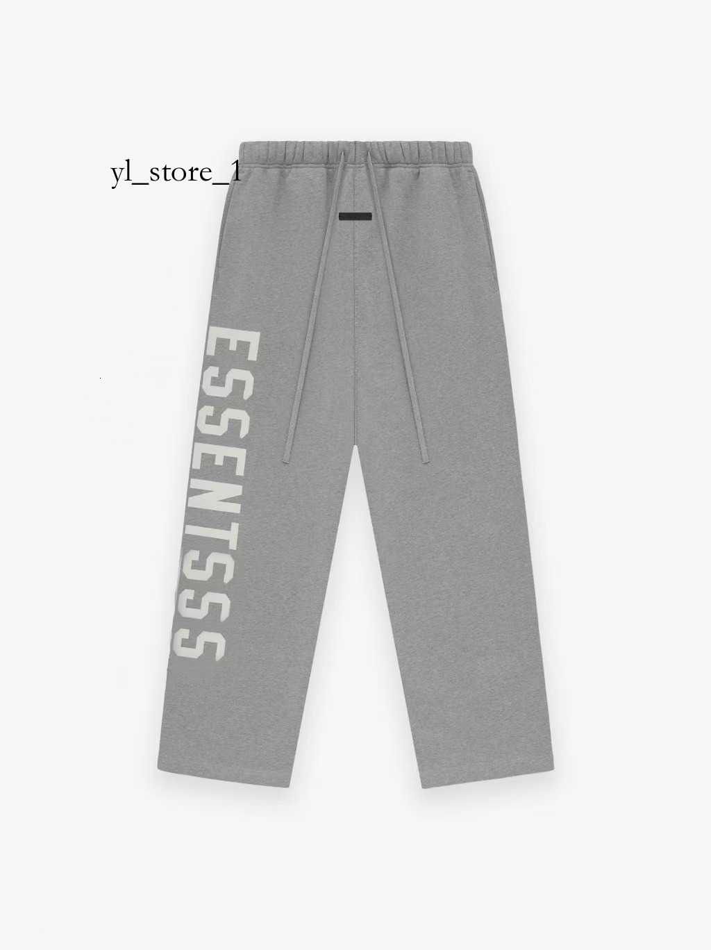 essential pants 2024 new high quality grey fleece relaxed fit sports pants unisex for running workout gym jogging fitness casual long sweatpants pants b06