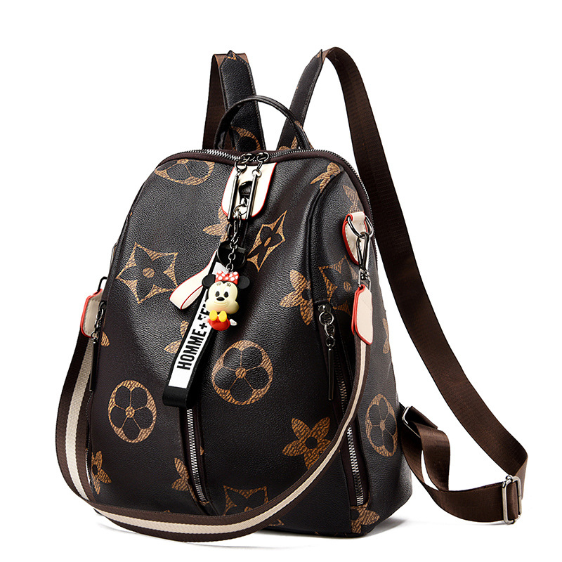 fashion New Women Bags Retro Printed Large Capacity Fashion Waterproof Backpack Wholesale