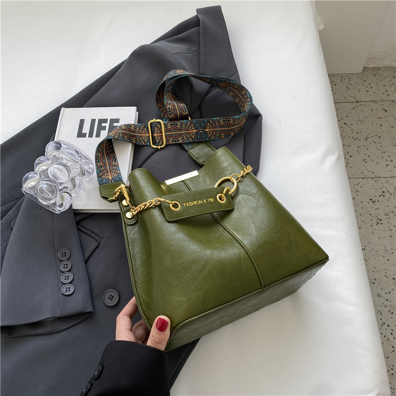 New Retro Large Capacity Bag For Women Multi Functional Ladies Fashion Simple Luxury Bag Style Single Designer Bag Shoulder Crossbody Handbag