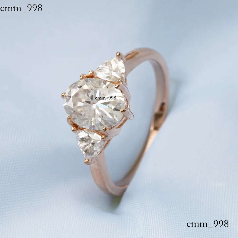 Vvs Engagement Sier Ring Wholesale Fine Jewelry Women Moissanite Wedding Rings