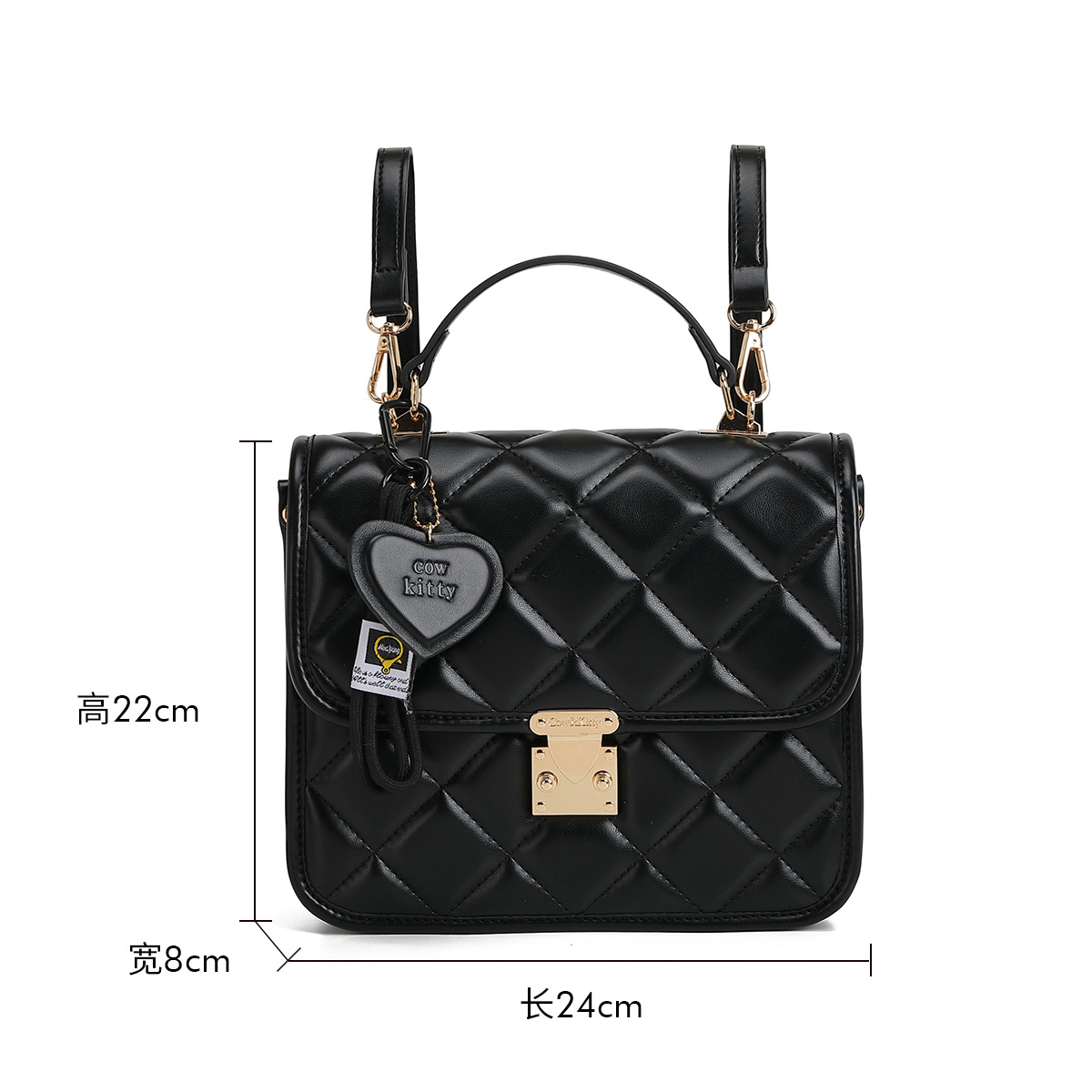 Cow & Kitty designer bag free shipping 2025 New Fashionable Backpack for Daily Wear Fashion Versatile Backpack for Women