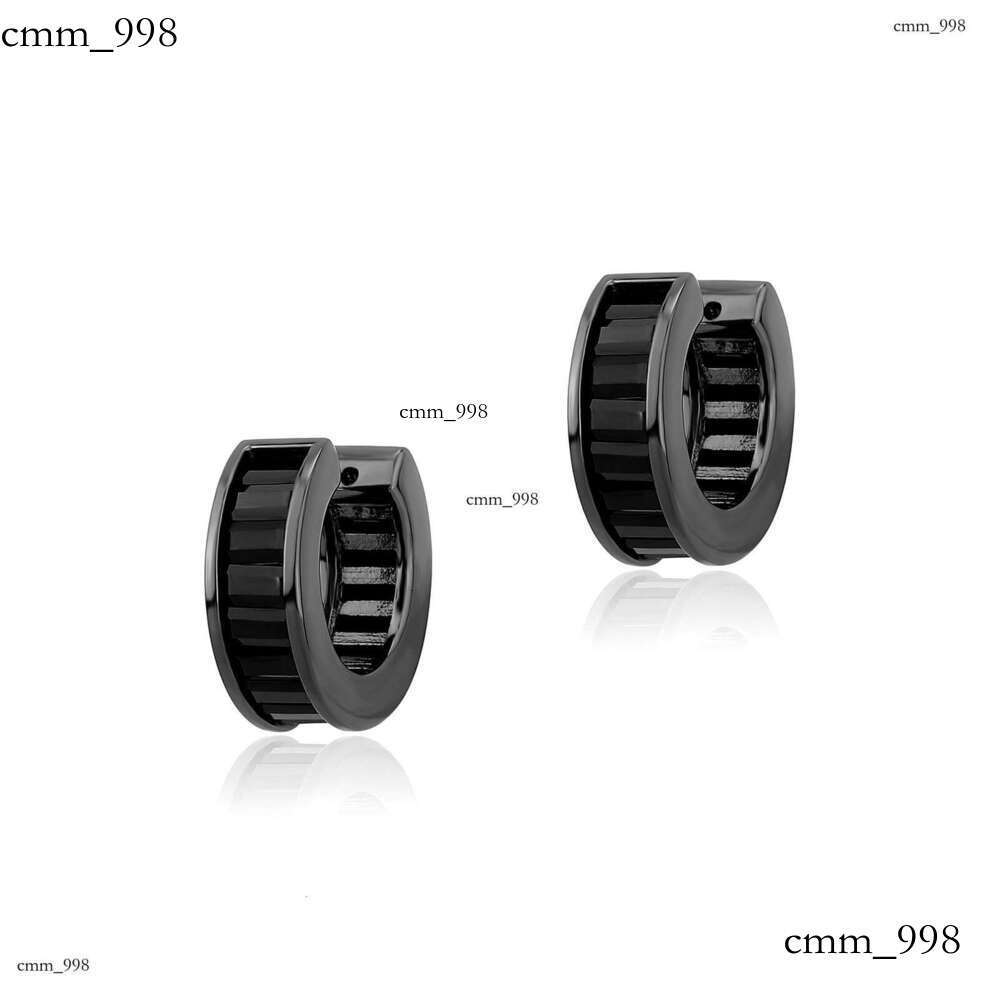 New Square Dia Elegant Simple High-end Sense Ear Buckle Geometric Earrings for Women Hoop