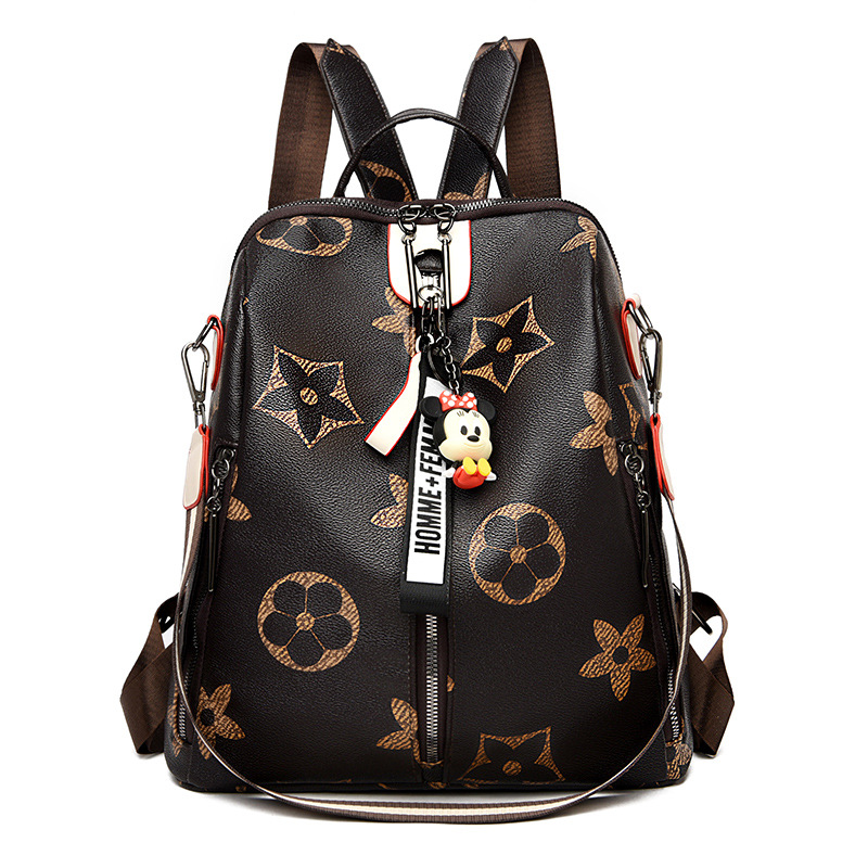 fashion New Women Bags Retro Printed Large Capacity Fashion Waterproof Backpack Wholesale