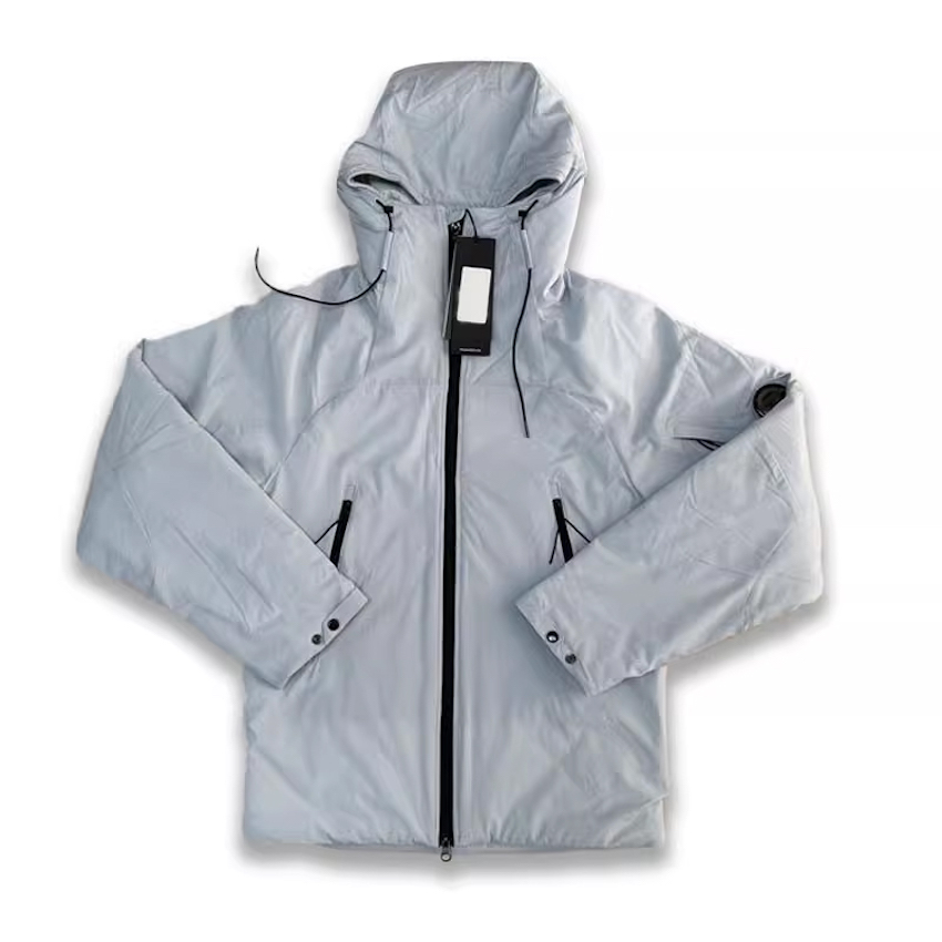 2025 men's windproof coat plush clothes warm down jacket hooded short spring high-quality brand men's clothing.