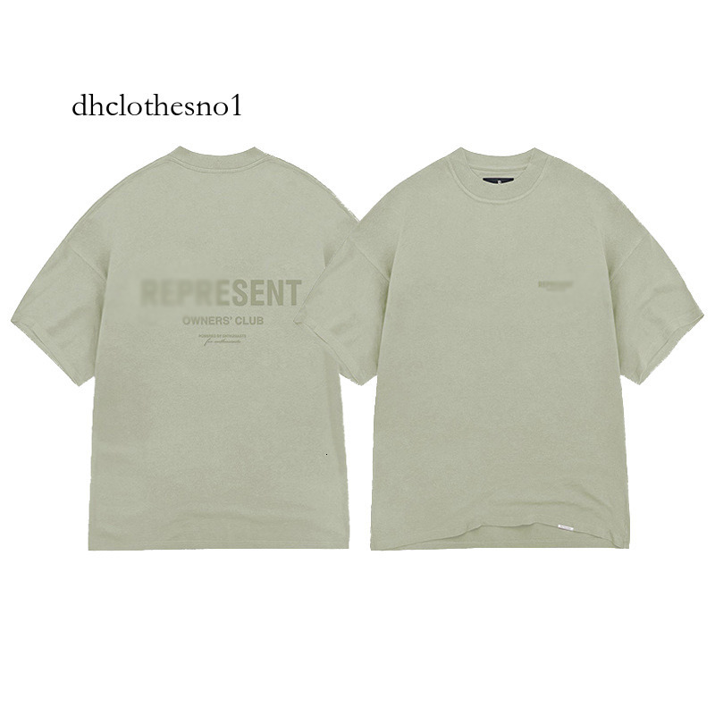 Designer Representor T Shirt Men's T Shirts Luxury Breathable Brand 2025 T-Shirt Crewneck Short Sleeve High Quality Cotton Tee Women Men Streetwear Tops d93