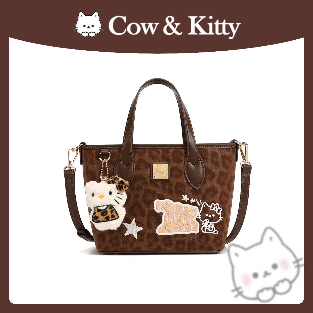Cow & Kitty designer bag hot free shipping Commuter basket bag trend 2025 new style temperament armpit bag for woman