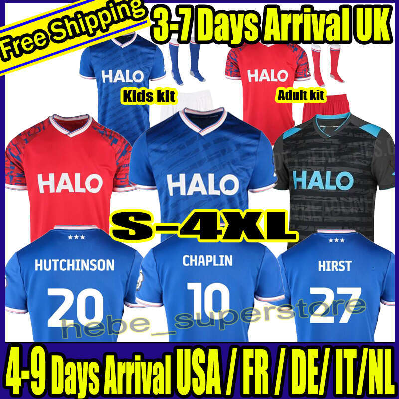 25 26 IpswichS HIRST Soccer Jerseys Town LADAPO GREAVES SHEERAN DAVIS HARNESS BURNS 2025 2026 BROADHEAD JOHNSON Home Away Football Shirt adult Men Kids kit uniform