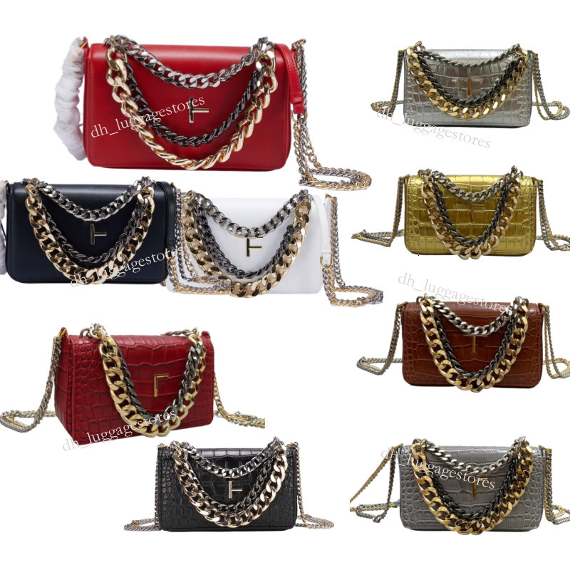 Top quality designer bag women bag handbag high quality Genuine Leather bag Chain bags fashion with trendy letter pattern straddle shoulder bag -TF free shipping 05