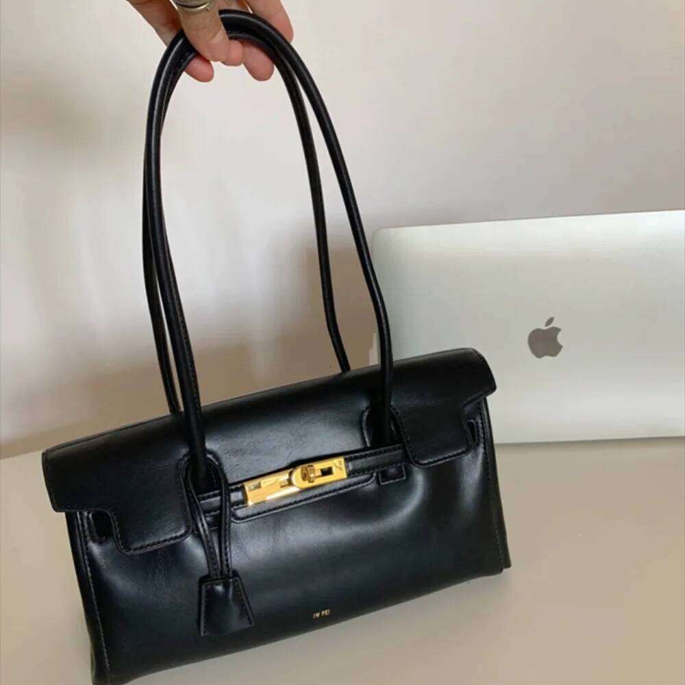 JW PEI Yara Handbag Women Tote Black Vegan Leather Designer Shoulder Bag for Work Daily Commuting Pures 2025 New
