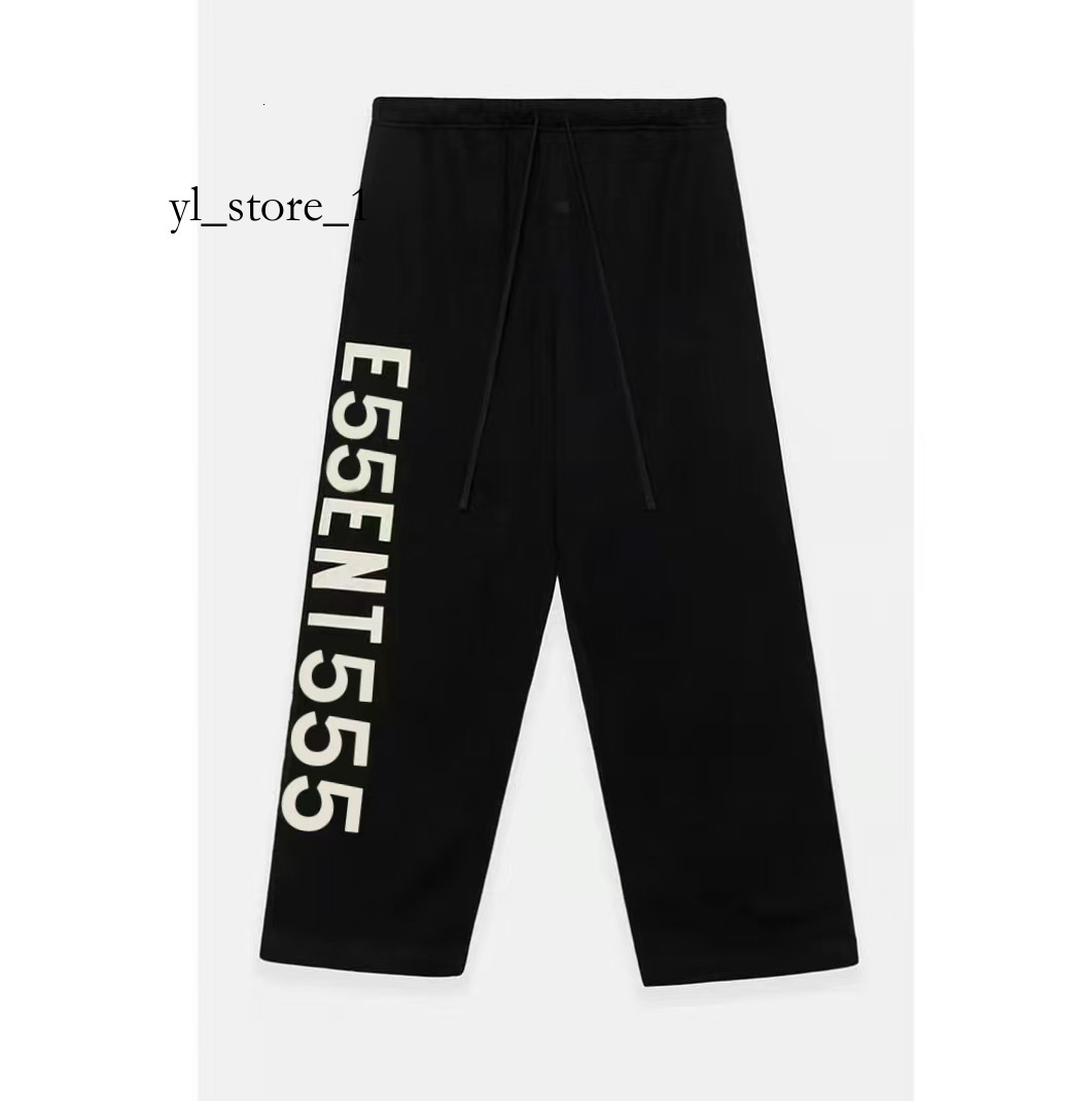 essential pants 2024 new high quality grey fleece relaxed fit sports pants unisex for running workout gym jogging fitness casual long sweatpants pants f82