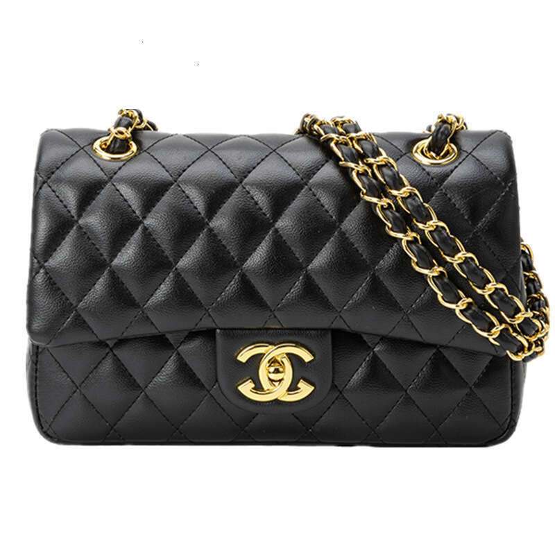 designer bag Luxury bag CF Classic Quilted Chain Versatile Genuine Leather Crossbody Small Chanel Style High-Quality Texture Women's Bag