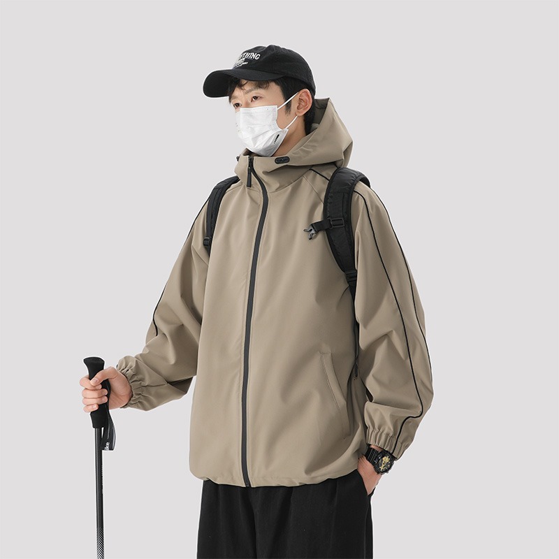 American Designer Jacket Jacket Men Style Men's Jacket Spring Autumn New Men's Clothing Mountain Series Outdoor Waterproof Hiking Jacket