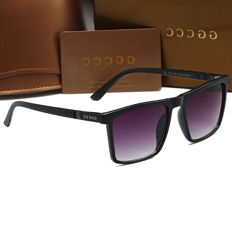 2023 designer luxury men role ban classic brand retro women sunglasses eyewear 881 bands metal frame sun glasses woman with box gucciis guccily gg ZVCH