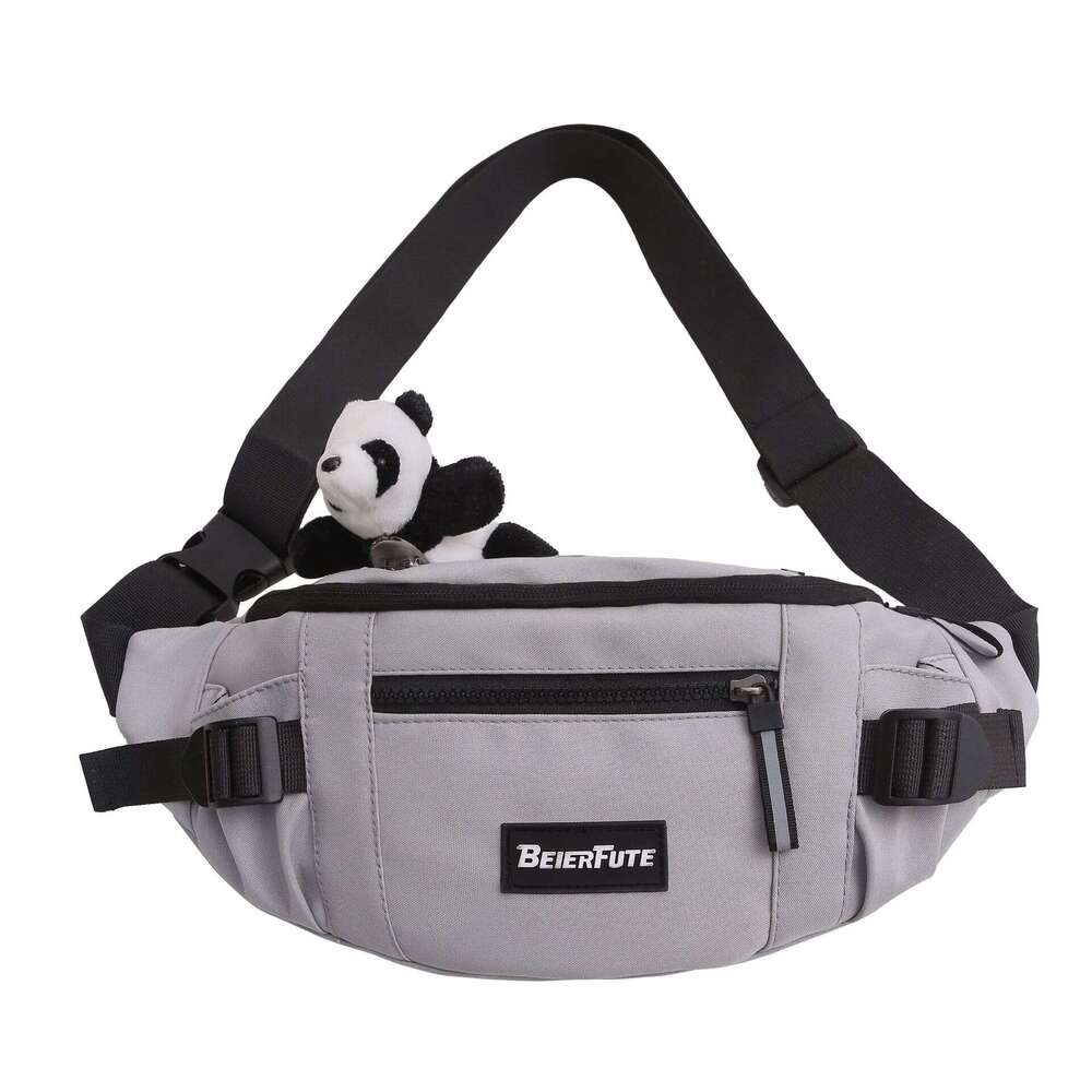 Student Waist Unisex Couple Street Fashion Casual Single Shoulder Crossbody Bag 3