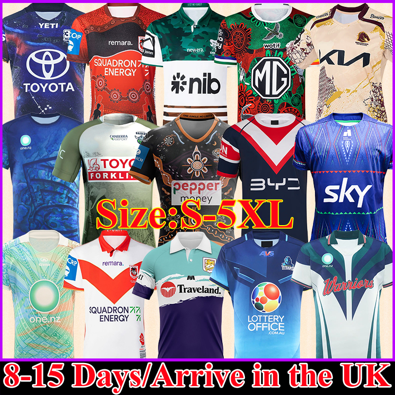 4XL 5XL 2025 2026 Rugby Jerseys Cowboys ST.George TitansS NRL Raiderss Rugby Shirts Sydney Roosters Wests Tigers Rugby Wear Thailand Quality Men Uniforms Kits Sets