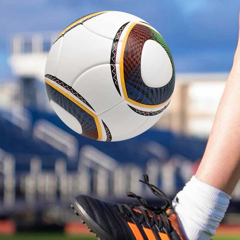 1PC Standard Size 5 Ball Suitable For Adults And Teenagers Outdoor Games PU Seamless Leather Football Z251013