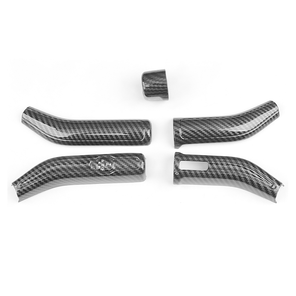 Carbon Fiber Car Shift Lever Wiper Rod Cover Trim Sticker for Mercedes Benz AMG A B CLA EQA EQB GLE GLS GLB GLA Class W177 W247 W118 W167 X167 X247 In