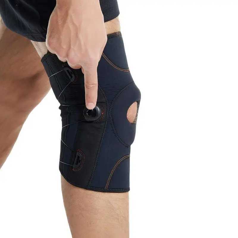 1Pcs Boa Micro Adjustable Knee Pad Sports Knee Brace Support Bandage for Gym Joint Pain Meniscus Tear ACL Arthritis Knee Pads C251013