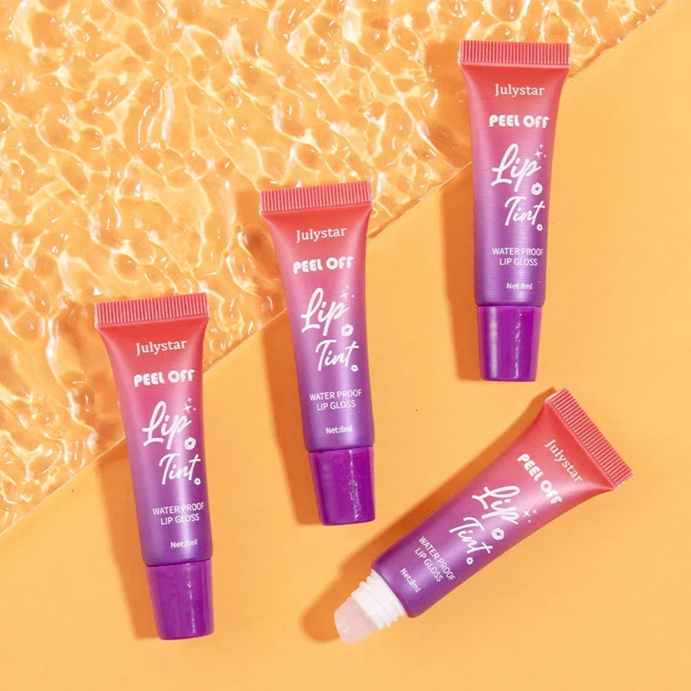 Waterproof Lip Liner Peel Off Tattoo Lipgloss Waterproof Long Lasting Matte Lip Tint Contour Tearoff Lips Stain Cosmetic 251010