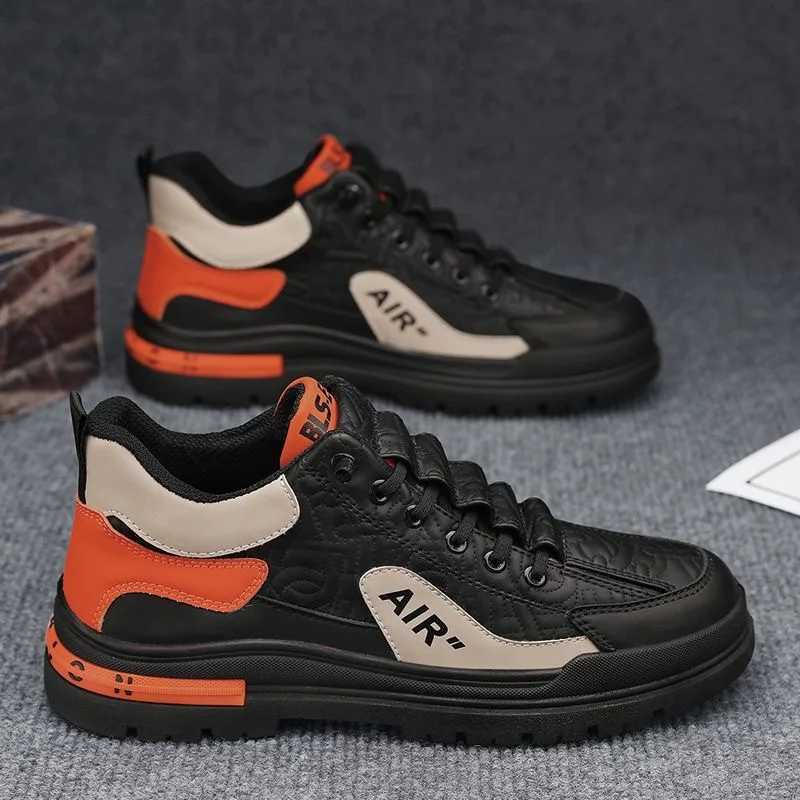 Brand Mens Sneakers High Quality Running Shoes for Men Comfortable Lace Up Flat Shoes Winter Outdoor Mens tennis Shoes 2025 New Z251013
