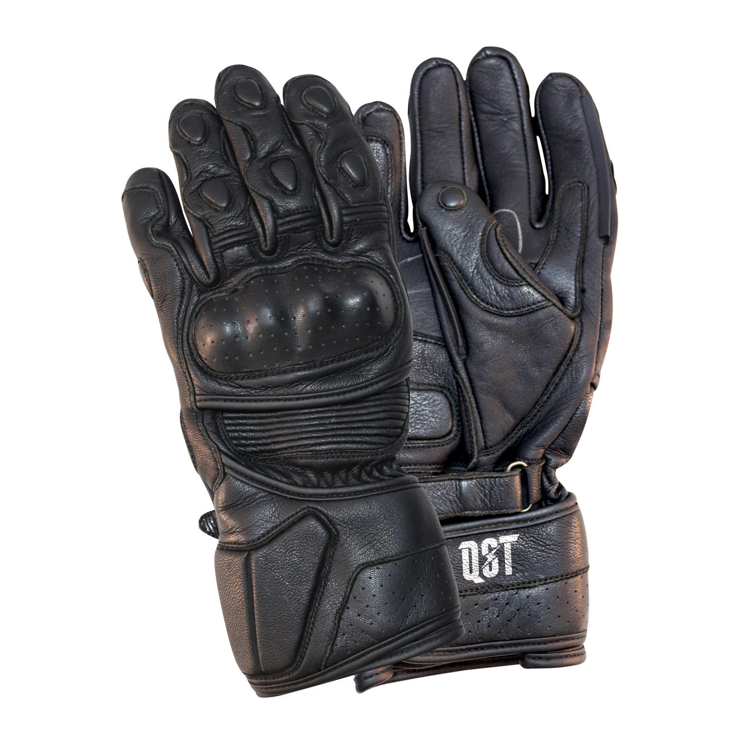 Full Finger Motorcycle Racing Gloves Thickened Genuine Leather Hard Knuckle Riding Gloves