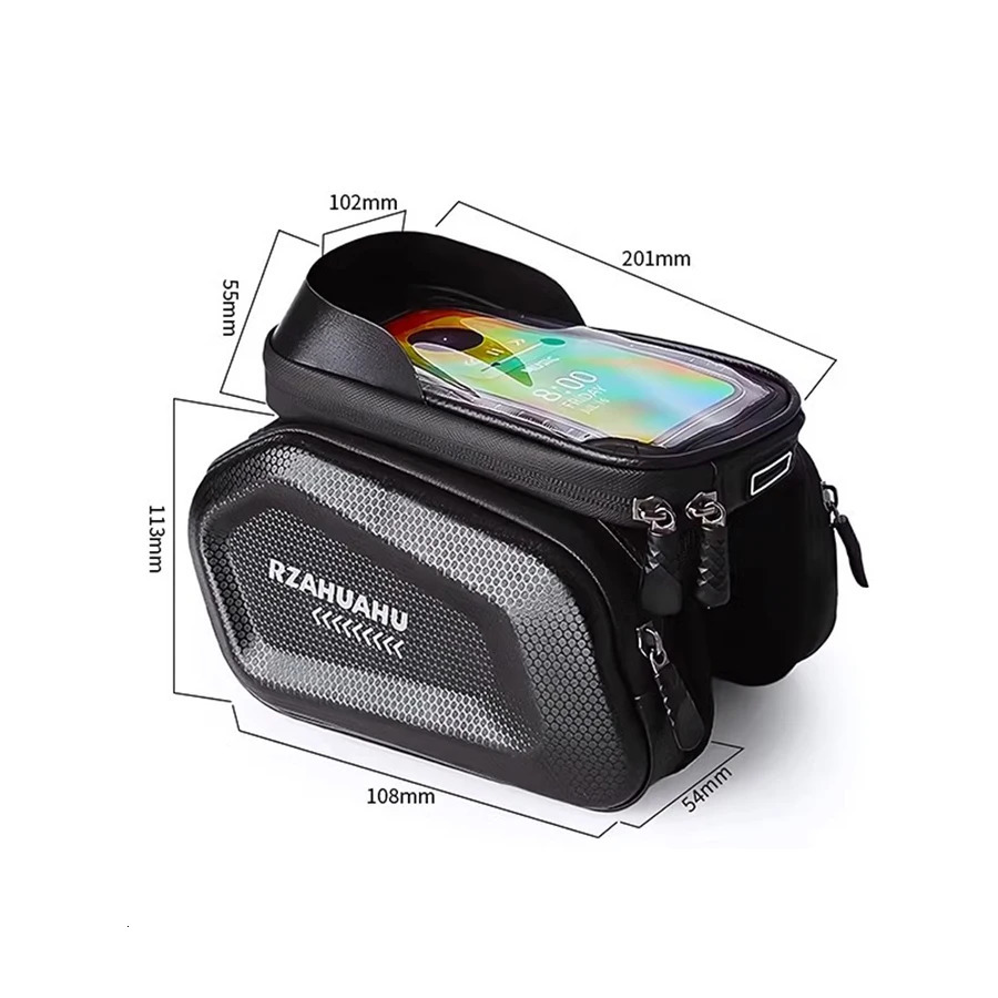 Bicycle Bag Waterproof Touch Screen Cycling Bag Top Frame Tube Bag MTB Road Bike Bag Phone Case Bike Accessories 251011