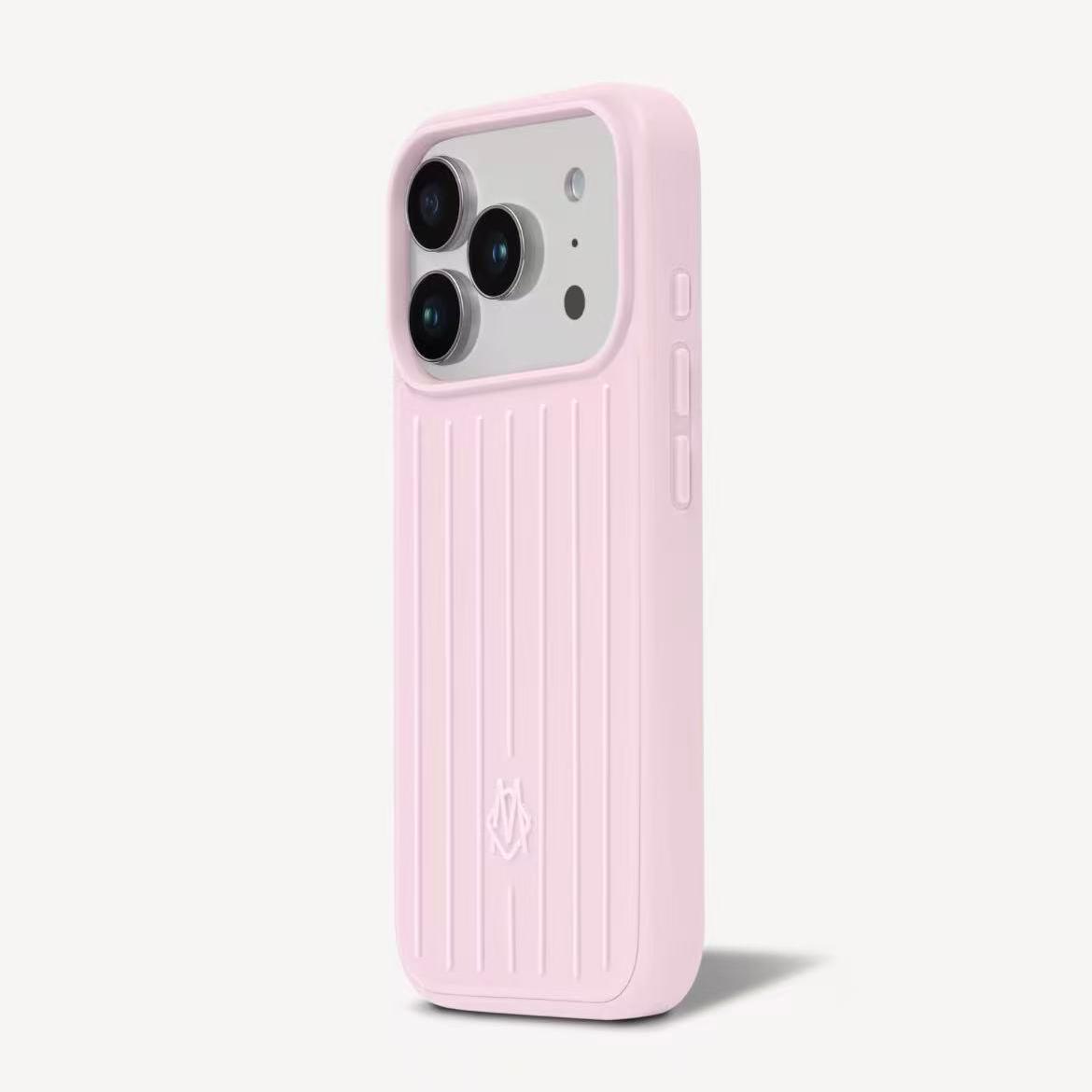 NEW RIM Phone Case Suitcase Designer iPhone Case for Apple iPhone 17 Pro Max 16 15 14 13 Top-quality Polycarbonate Aluminum Alloy MagSafe Weave Back C