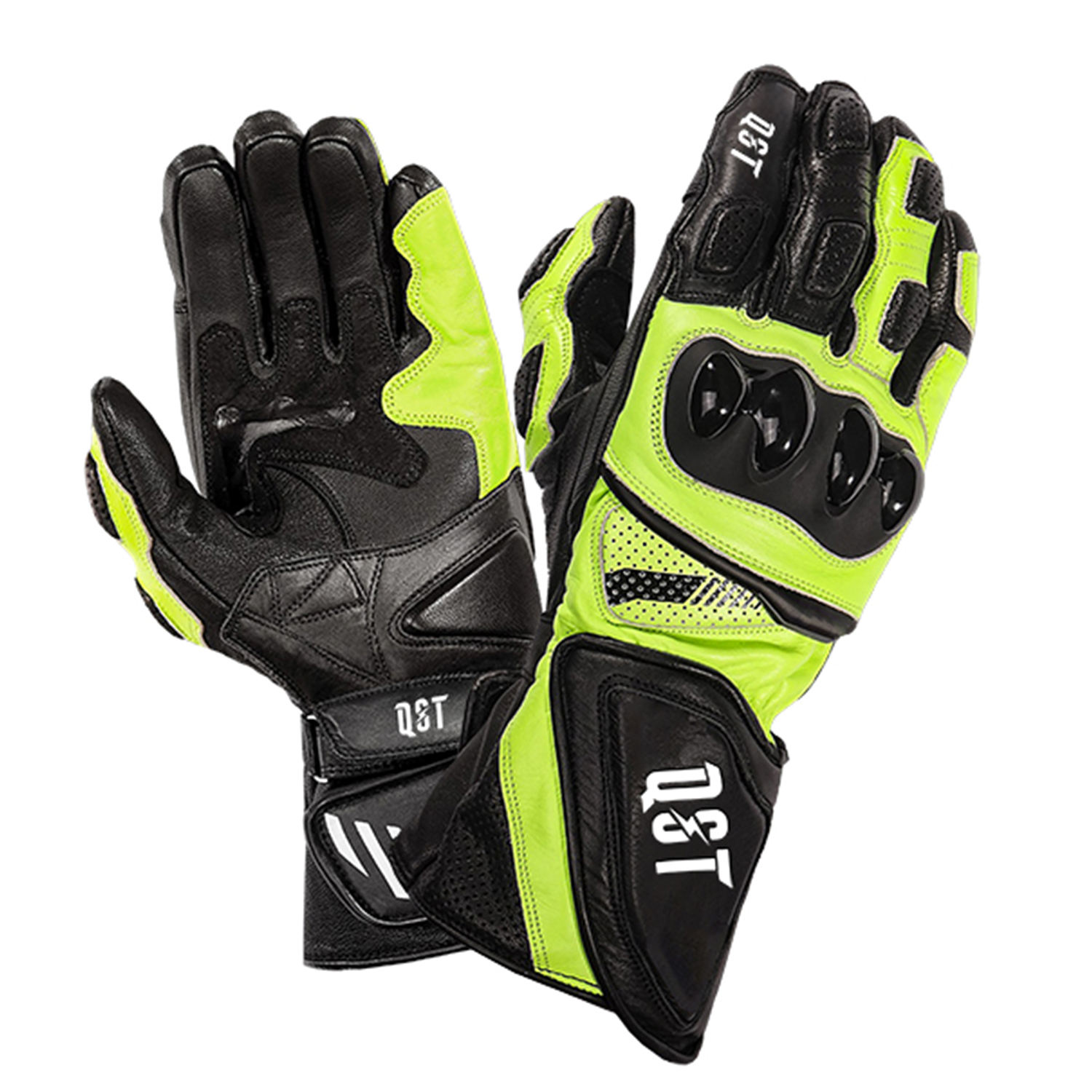 Full Finger Motorcycle Racing Gloves Thickened Genuine Leather Hard Knuckle Riding Gloves