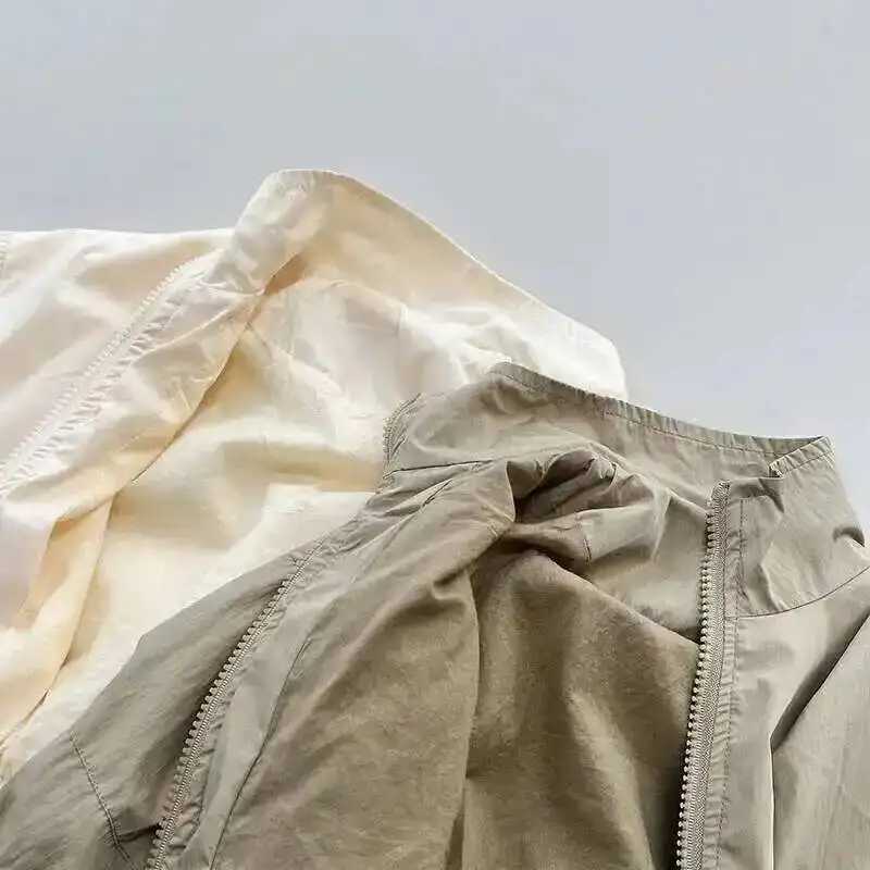 Spring Autumn Children Jackets 18Y Boys Cotton Spliced Zipper Soild Casual Coats Korean Tops Toddler Outerwear For Kids Clothes C251013