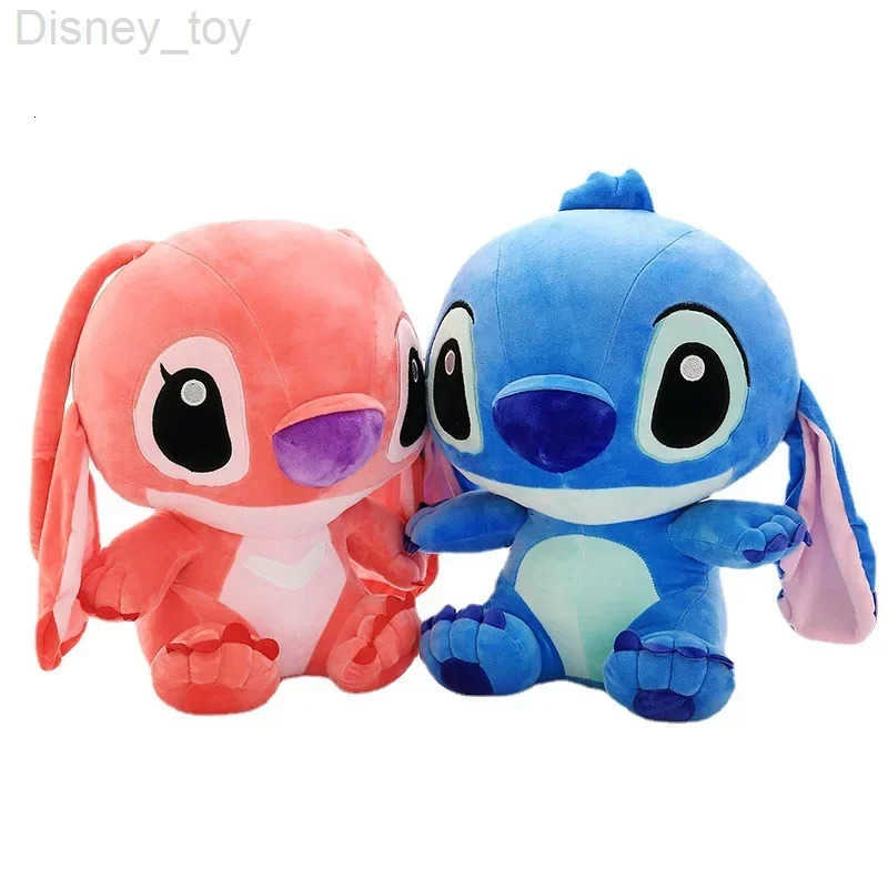 Disney Cartoon Blue Pink Stitch Plush Dolls Anime Toys Lilo and Stitch 35CM Stich Plush Stuffed Toys Christmas Kids Gift H251013